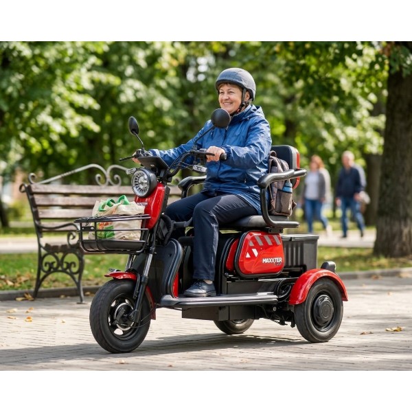 Фото - Электроскутер Maxxter ANT Red